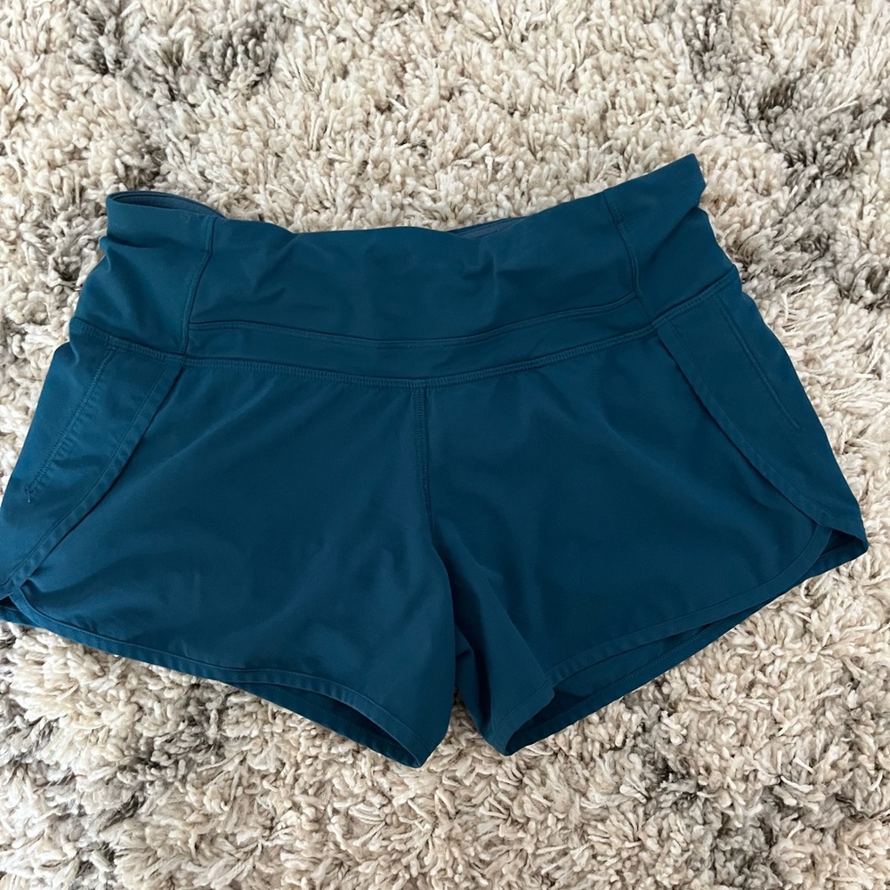 COPY - Teal lululemon shorts